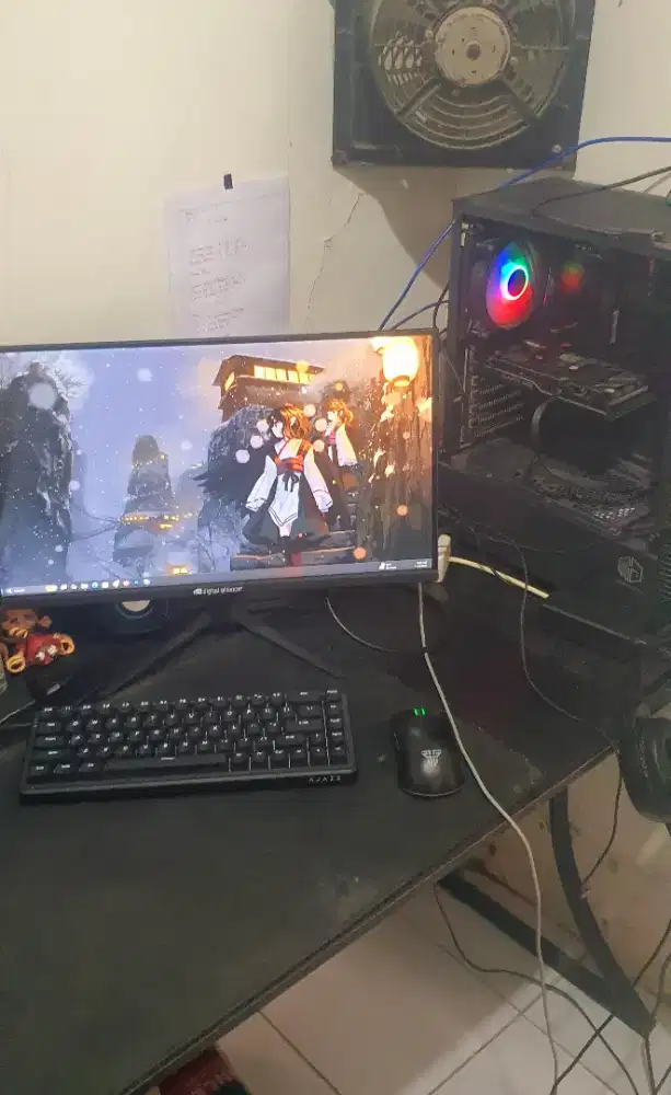 PC Komputer Lengkap 1 Set with Monitor