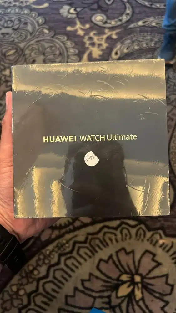 HUAWEI WATCH ULTIMATE BLUE ORI 100% MASIH SEGEL JUAL RUGI 10JT AJA