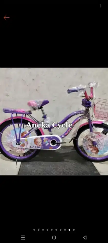 Dijual sepeda anak no 18