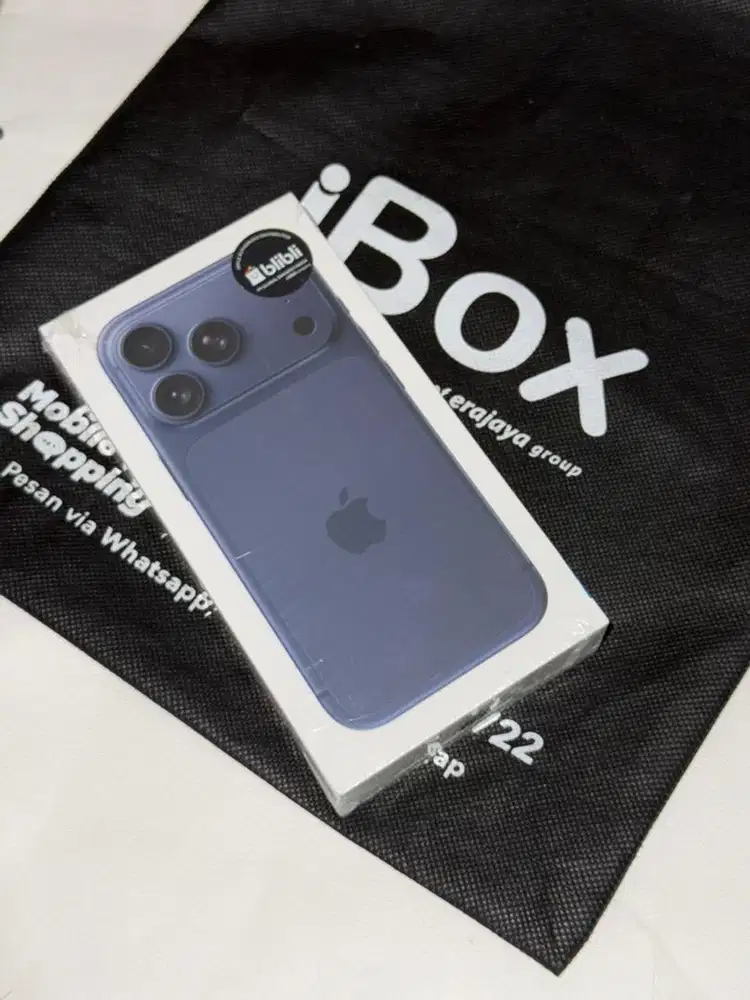 iPhone 17 PRO 256 GB Garansi Resmi 2 Tahun
