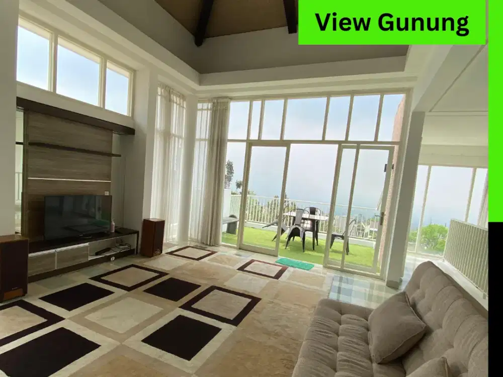 Dijual Villa View Full Gunung Kota Batu Full Furshed