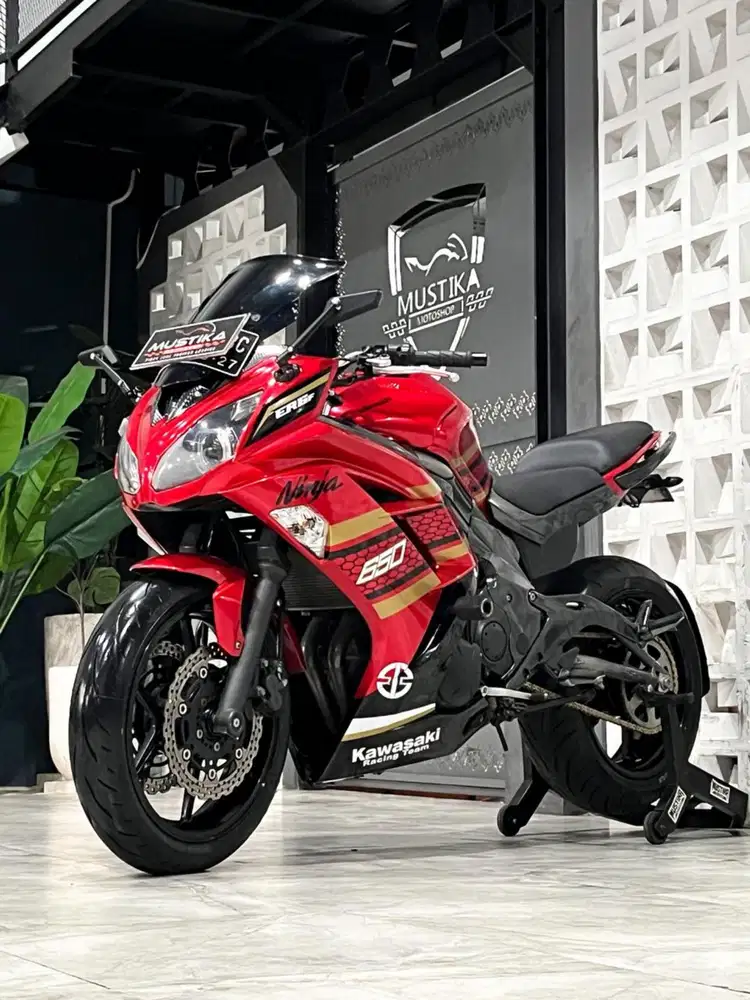 Moge for Entry‼️Kawasaki Er6 F 2012. Plat N Kota. DANNY Mustika Motor