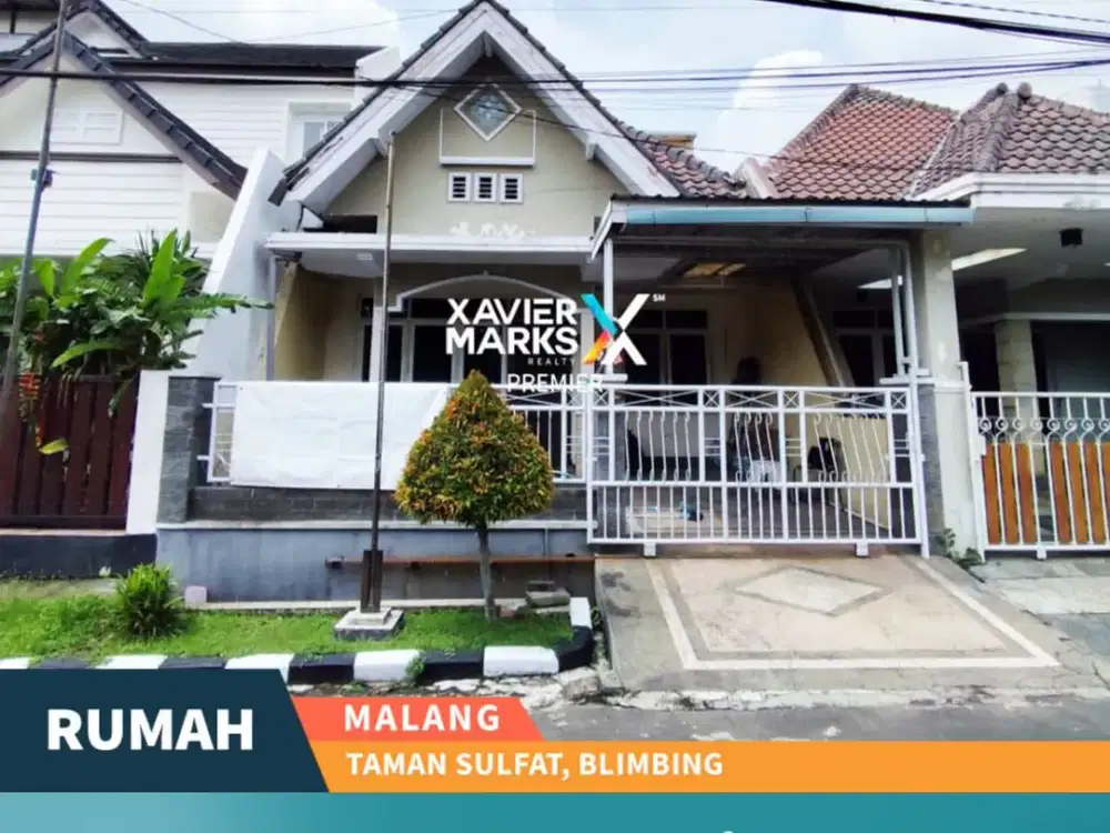 Dijual Rumah Minimalis Dekat Jalan Utama di Taman Sulfat Malang
