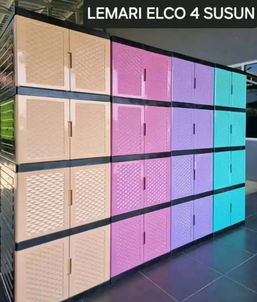 LEMARI 4 SUSUN ANTI RAYAP!!