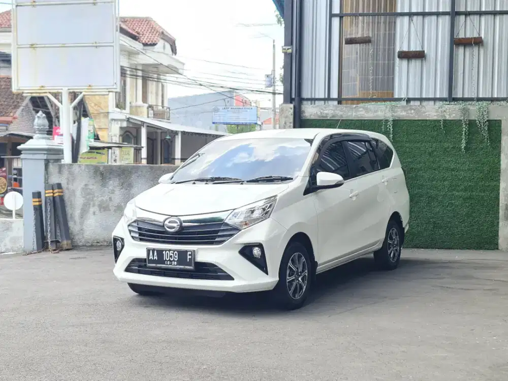 Sigra R 2021 facelift matic km 12ribu