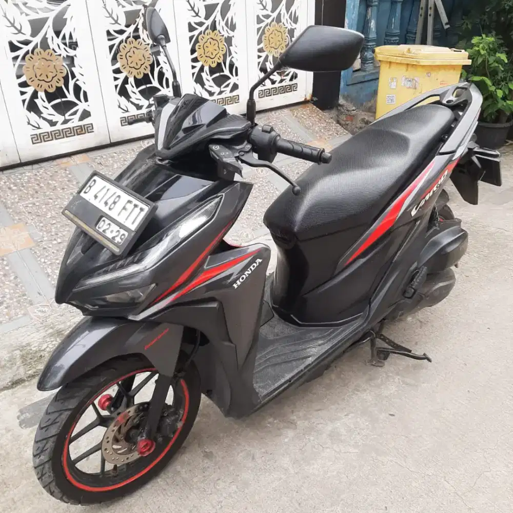 Honda Vario LED New125 2019 ss lengkap mesin bagus pajak hidup Bks Kab