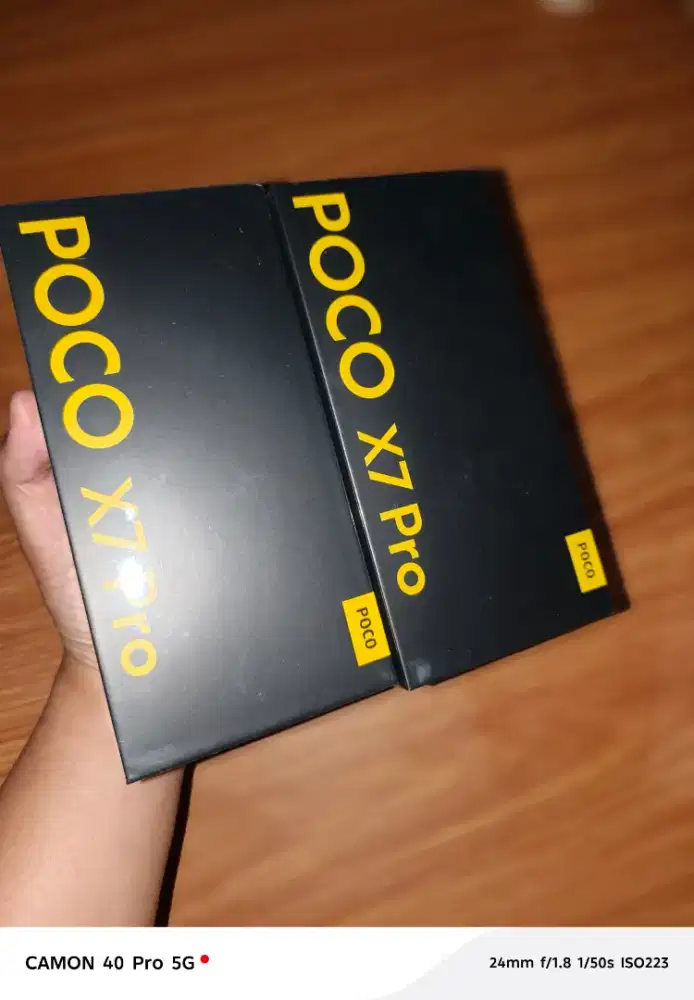 HP POCO X7 PRO HITAM RAM 12 GB / 512 GB