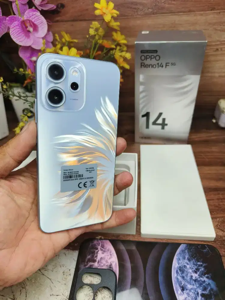 Oppo Reno 14f 5G blue
Ram 12/256
Mulus 99% fullset original garansi