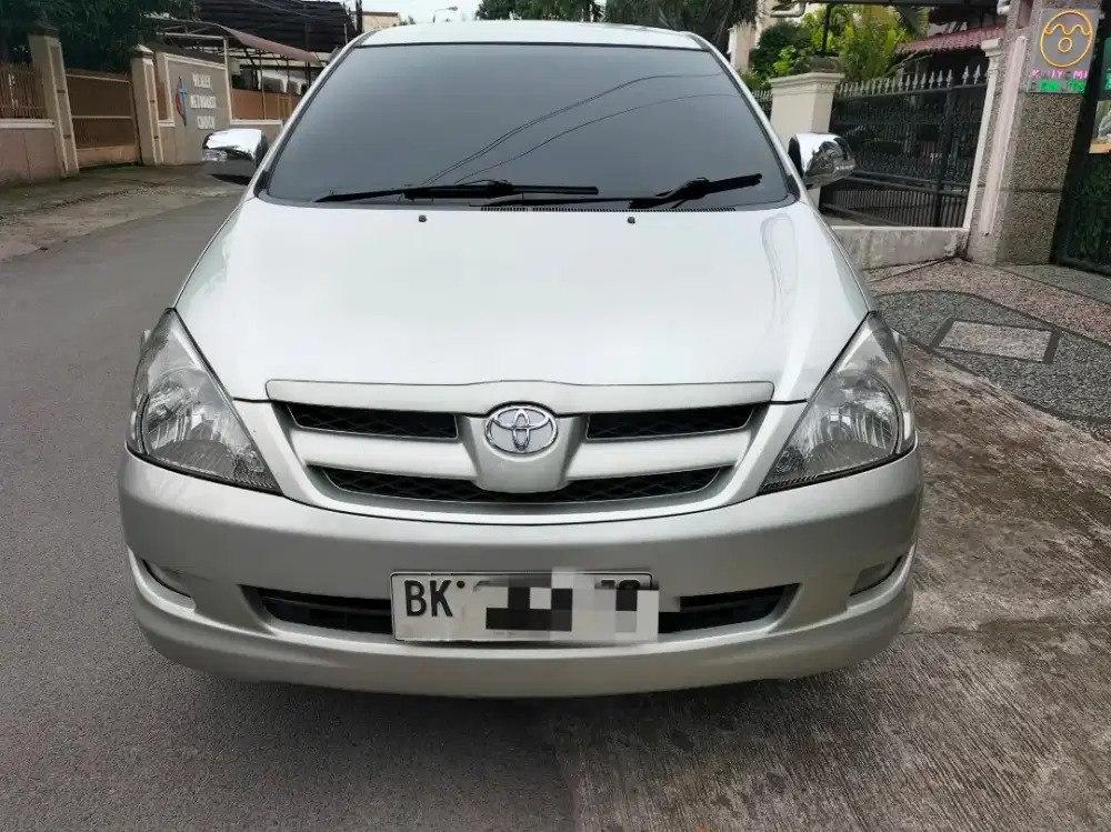 Toyota Kijang Innova G Diesel Solar MT Manual Silver 2008 2009