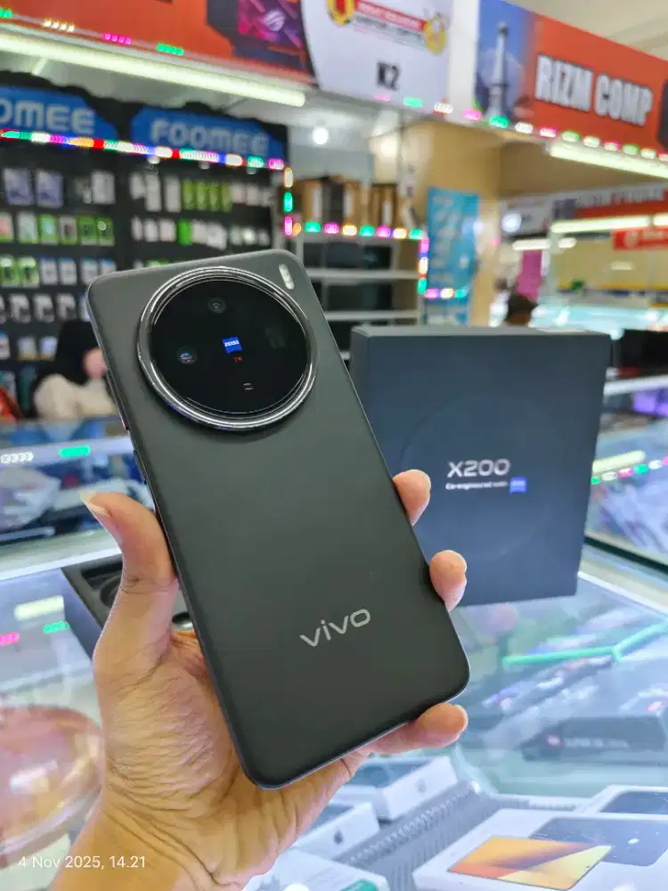 Vivo X200 5g 12/256 lengkap ori segel garansi panjang