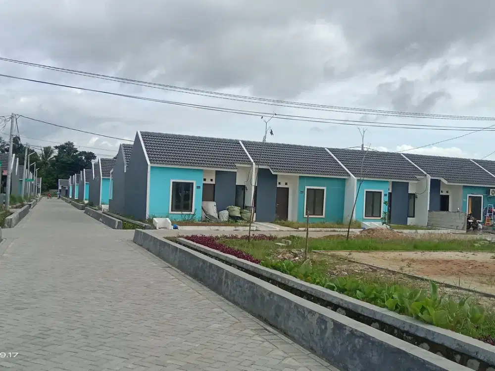 Rumah subsidi bebas banjir dekat Stasiun