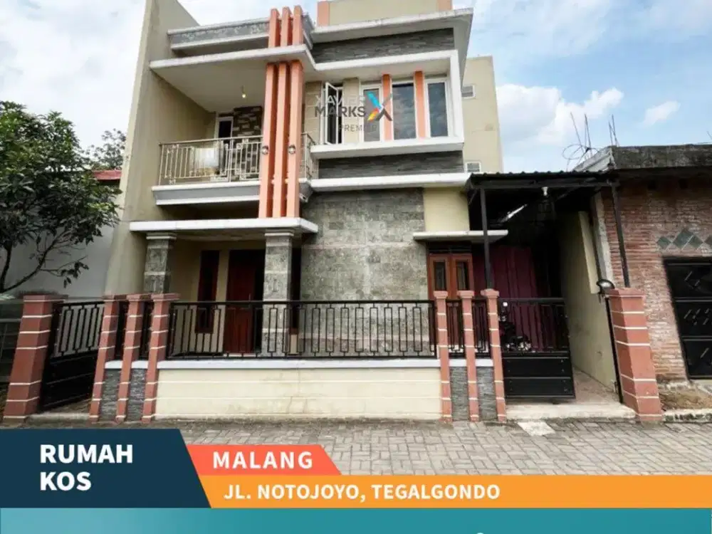 Rumah Kos dekat UMM di Notojoyo Tegalgondo Malang