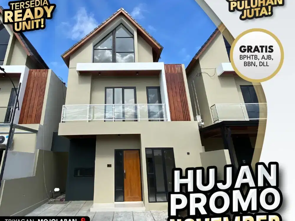 Rumah Modern di Lokasi Strategis, Siap Huni Tanpa Ribet