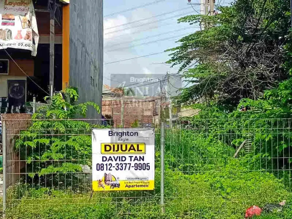 TANAH KAVLING PINGGIR JALAN NGINDEN LANGKA LEBAR 6 SIAP BANGUN