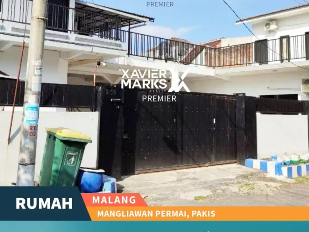 Rumah 2 Lt Jual Murah di Mangliawan Permai Pakis Malang