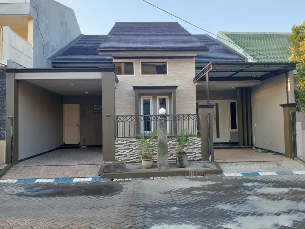 Rumah Baru Renovasi Perumahan Rewwin Waru Sidoarjo