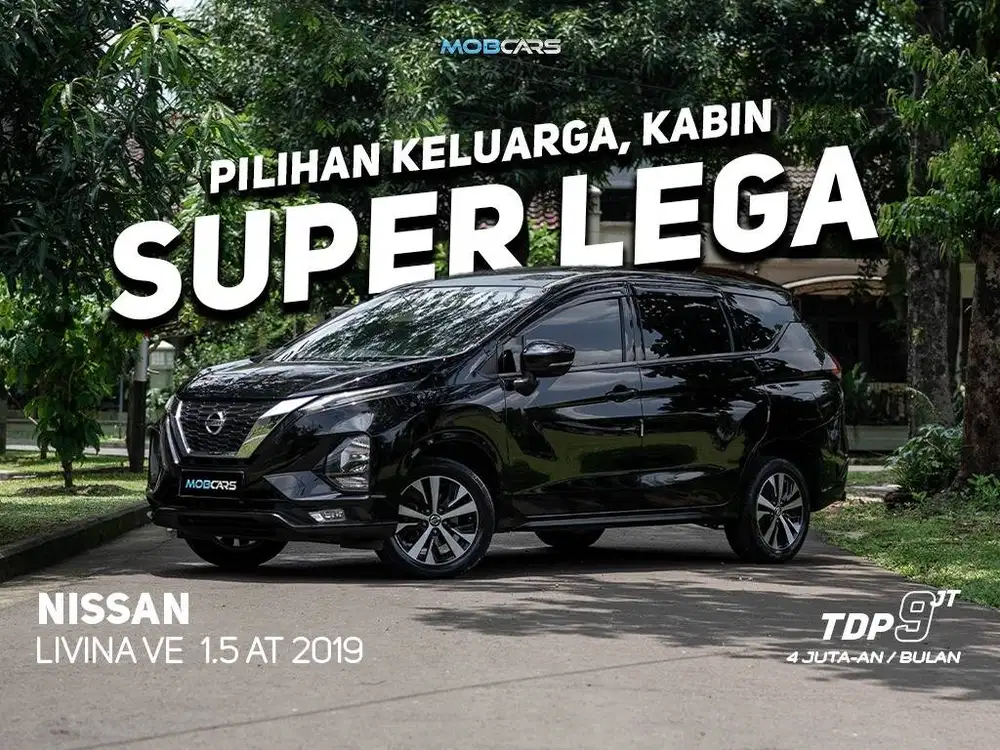 FREE BBM FULLTANK LIVINA VE AT 2019 Nissan MPV Automatic