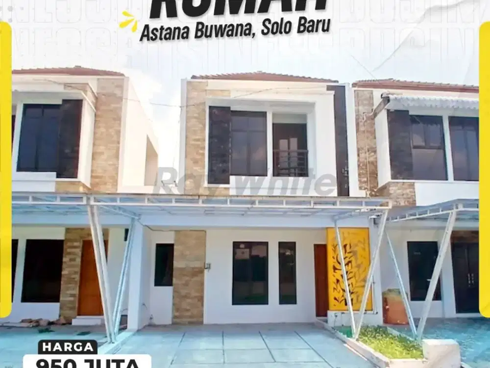 Rumah Jual Sewa Modern di Astana Buwana Solo Baru Grogol