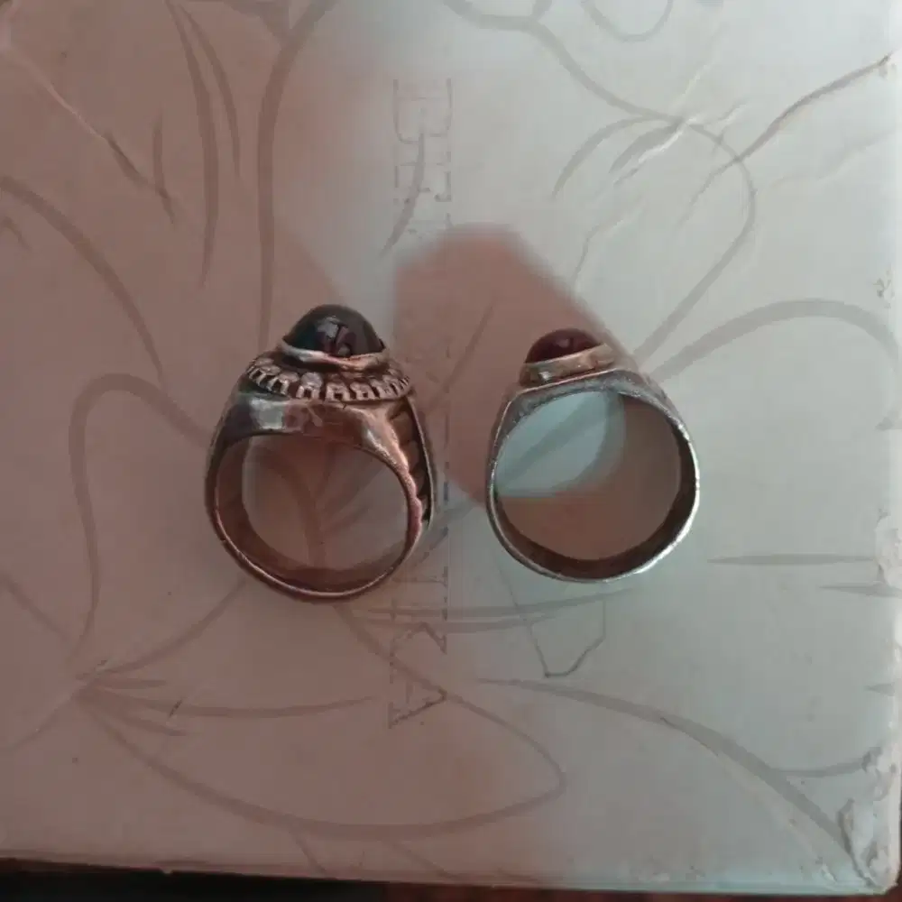 Batu Cincin Merah Siyam & King Saphire