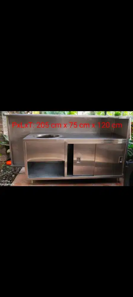 Dijual Rak Stainless ex bakmi ayam