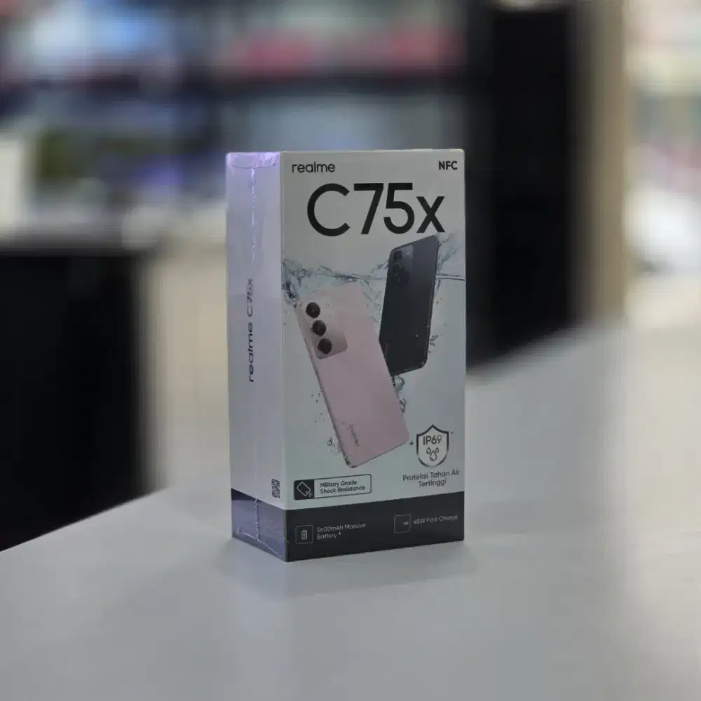 Realme C75X TAHAN AIR TAHAN BANTING BISA COD GRATIS ONGKIR