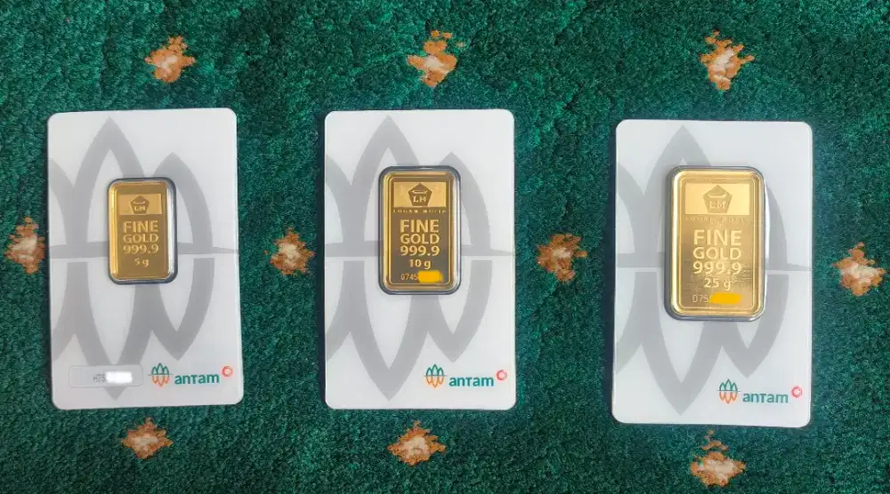 Logam Mulia Antam 5, 10, 25 gram
