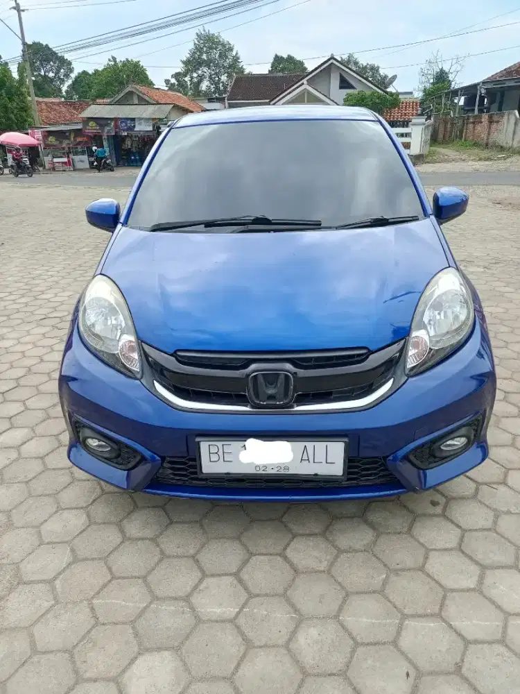 Honda Brio Satya E Blue Sporty Metallic