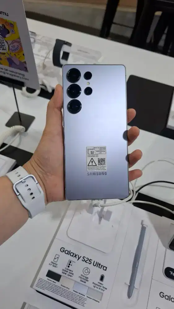 Samsung S25 Ultra 12/256gb garansi resmi samsung
