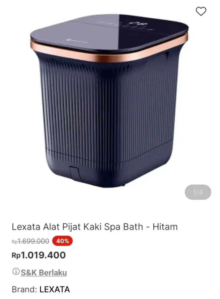 Lexata Pijat kaki spa