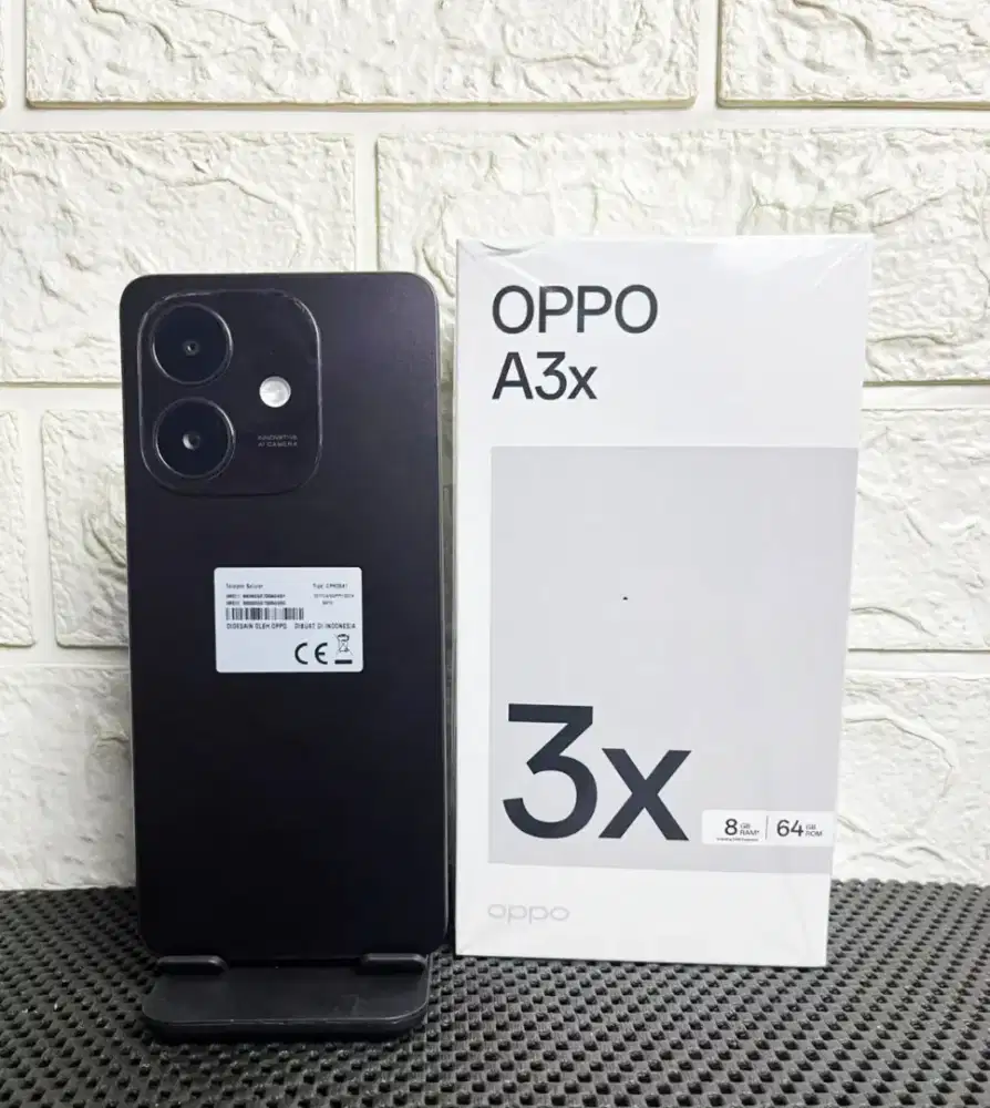 Oppo A3x 4/64 GB MULUS Fullset Garansi