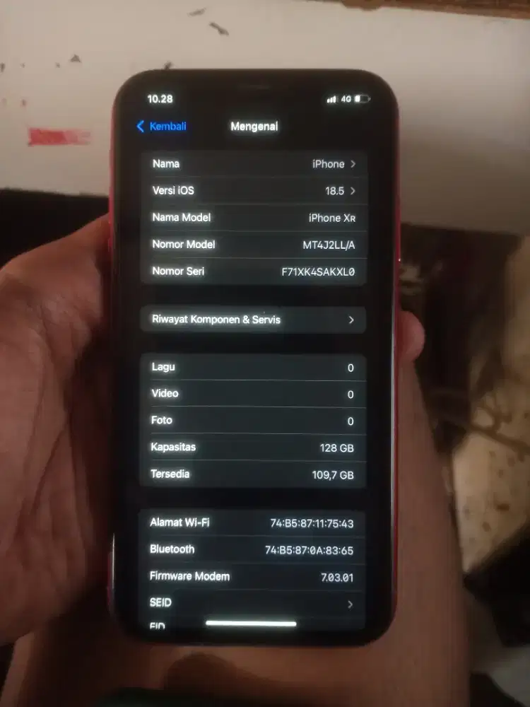 iPhone XR 128GB fullset