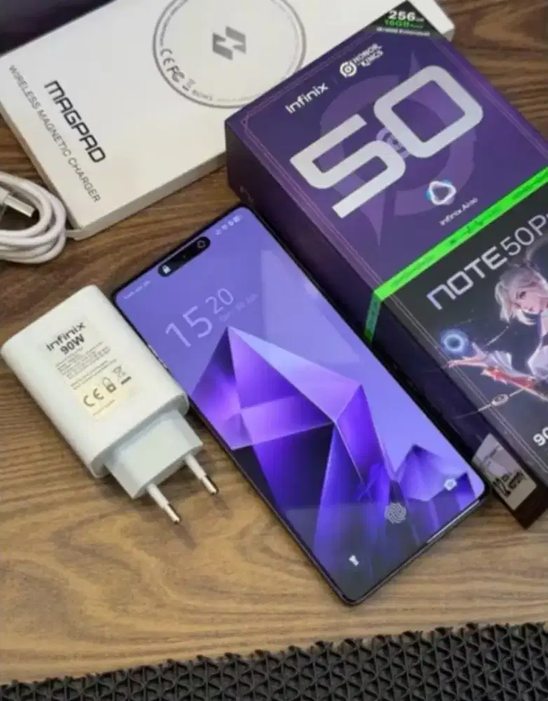 INFINIX Note 50 Pro 4G Purple,Superrr Fullset ori,VIP Card Garansi