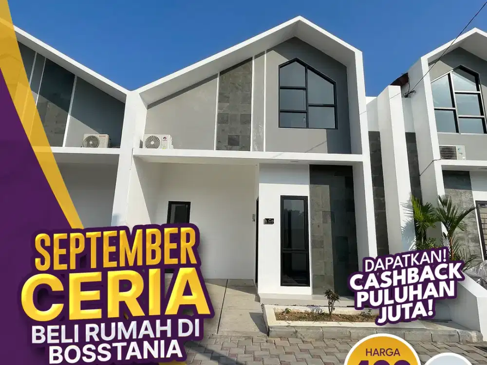 Rumah Skandinavian lokasi Strategis di Bosstania Sapen