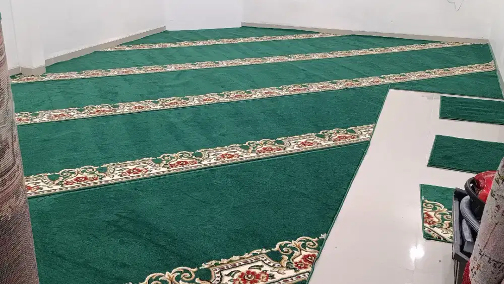 Tersedia Karpet sajadah Masjid import pembelian menyesuaikan kebutuhan