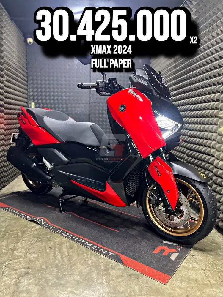 XMAX 250 ABS 2024 FULL ORIGINAL LOW KM 4XXX RAWATAN SUPERB UNIT