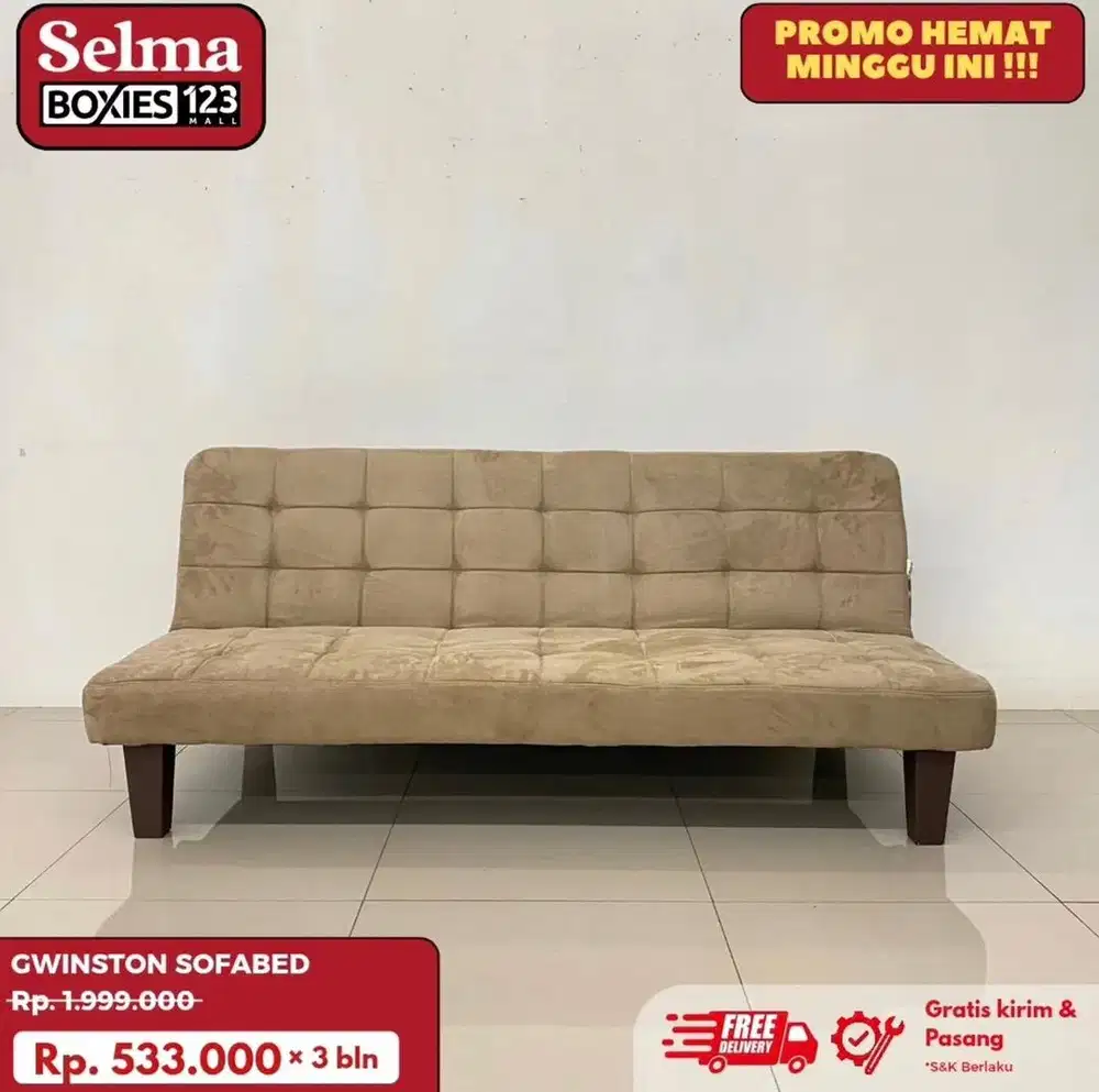 SOFA BED BLUDRU HALUS