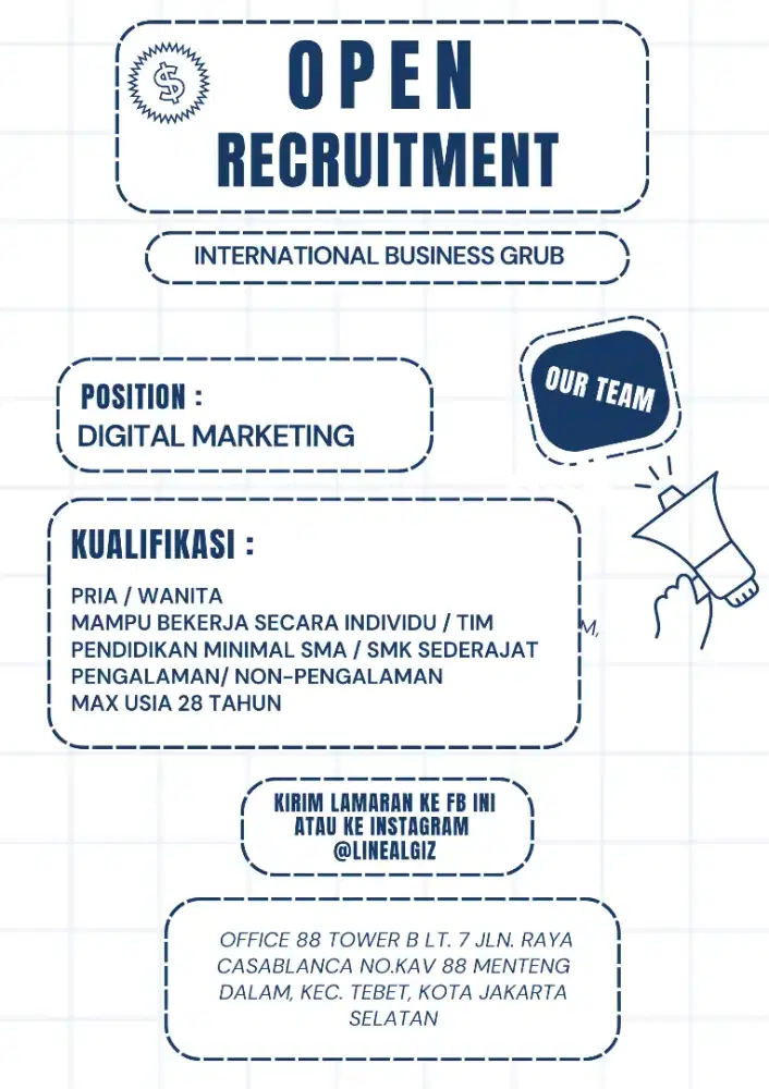 lowongan digital marketing