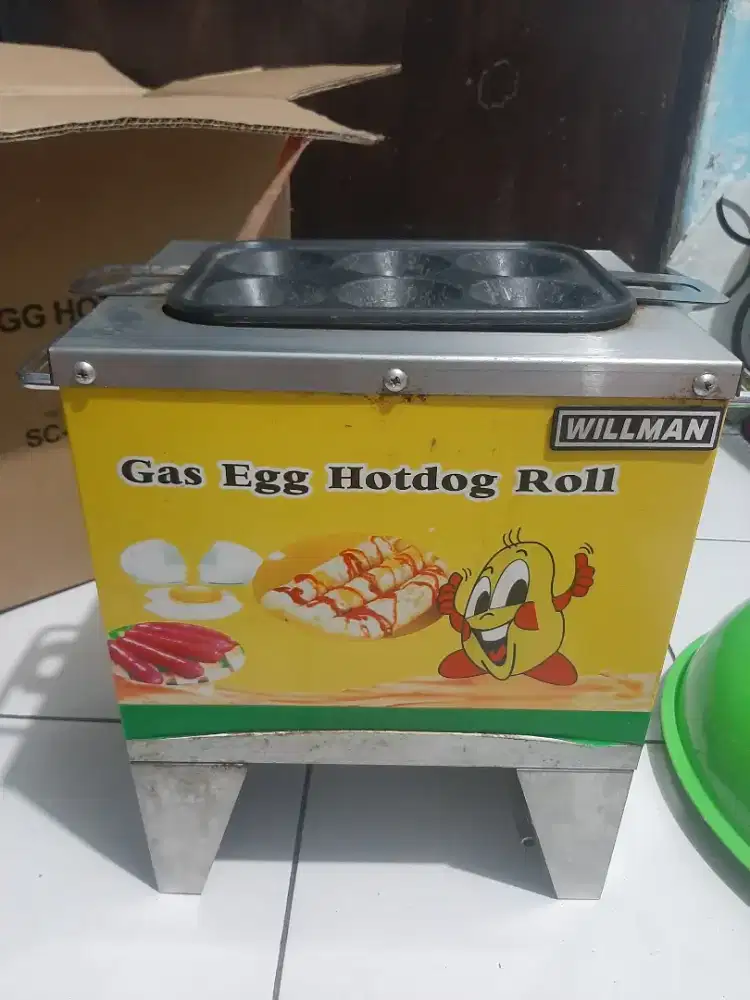 Kompor gas egg roll, cocok untuk jualan