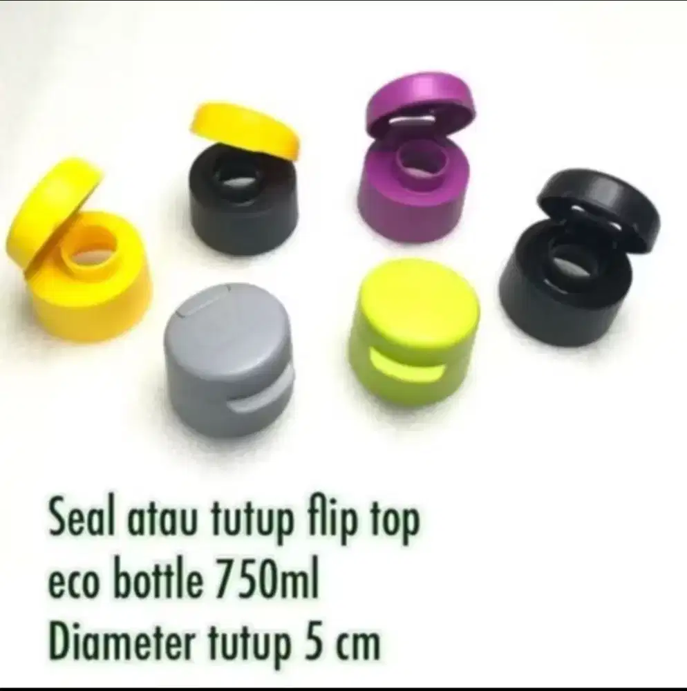 Tutup botol minum tupperware 750ml