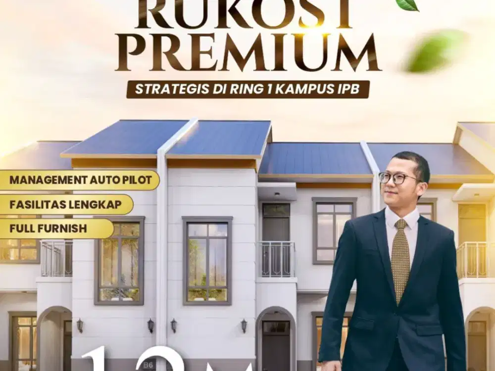 Investasi Rukos Premium di Ring 1 Kampus IPB