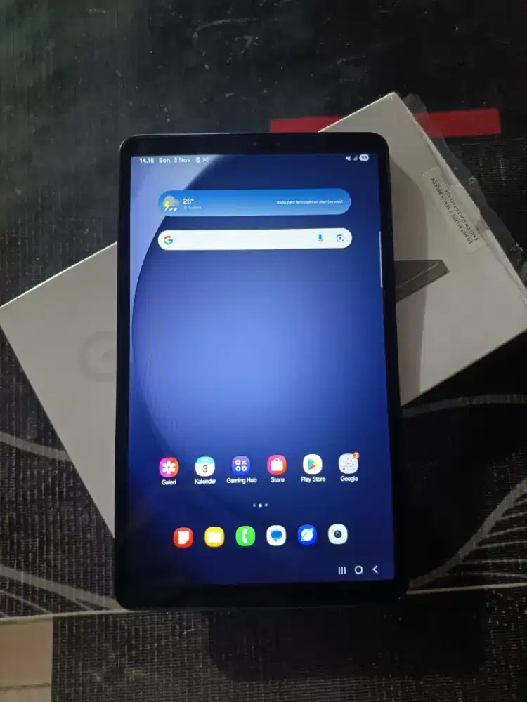 Samsung galaxy tab A9 cell second like new pemakaian 4 hari