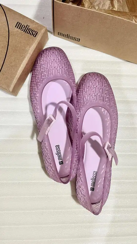 Melissa sendal jelly clear pink Harder AP size 40 (9) NEW