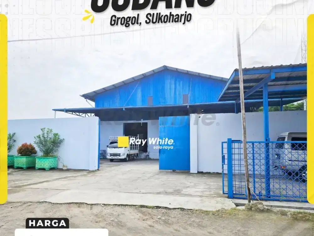 Dijual Gudang Siap Pakai Di Grogol Sukoharjo Zona Industri
