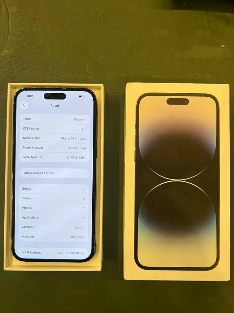 IPHONE 14 PROMAX 128GB RESMI