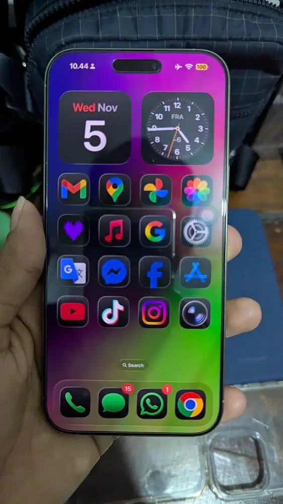 Iphone 16 pro max 256  BH 100% kaya baru mulus