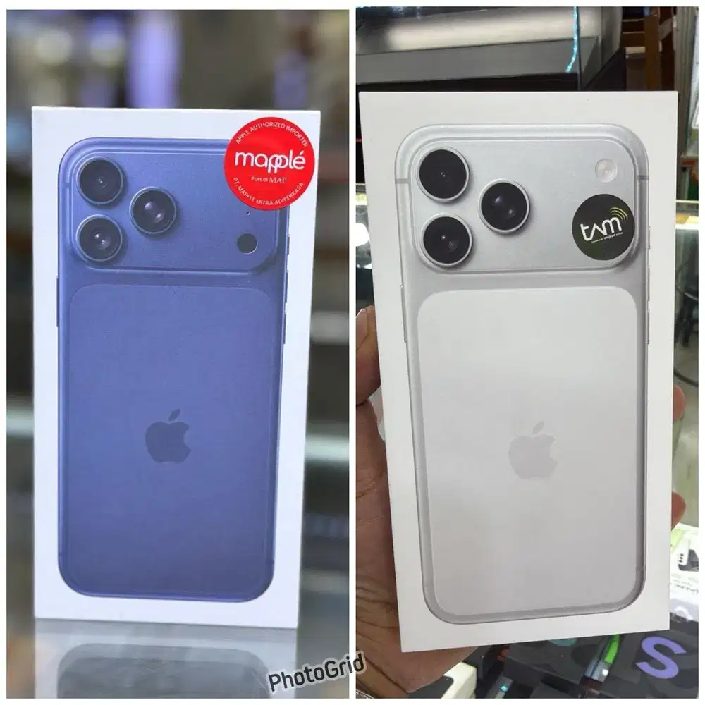 Beli iphone 17 series all tipe 17 pro 17 promax new seken boleh twarin