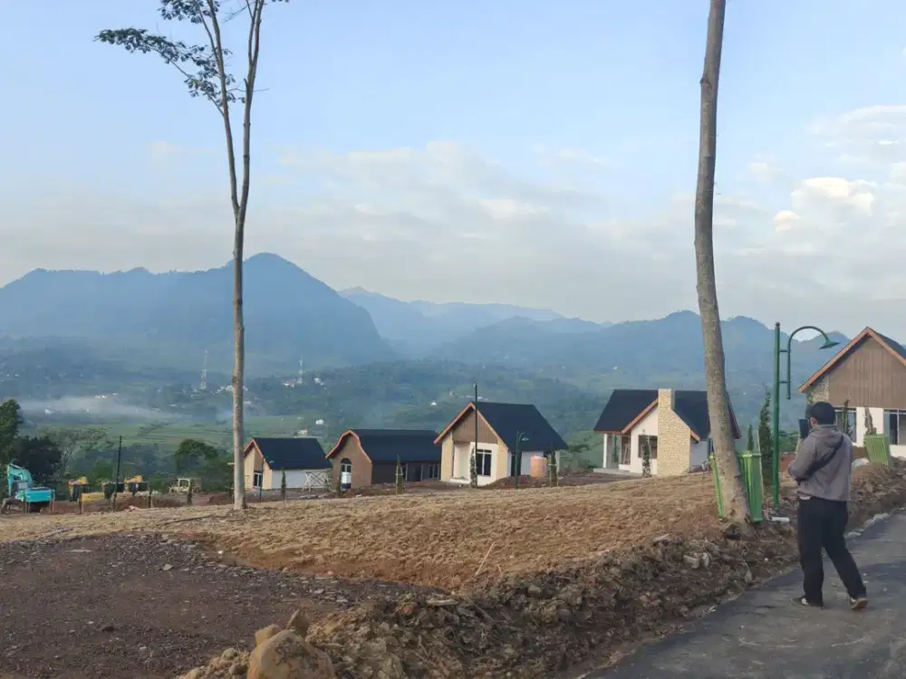 Kavling Villa SHM View Gunung 360° di Puncak 2 Bogor – Mulai 68 Jutaan