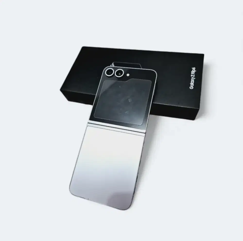 Hp samsung z flip 6 ram12 256gb 5g lte second lengkap resmi