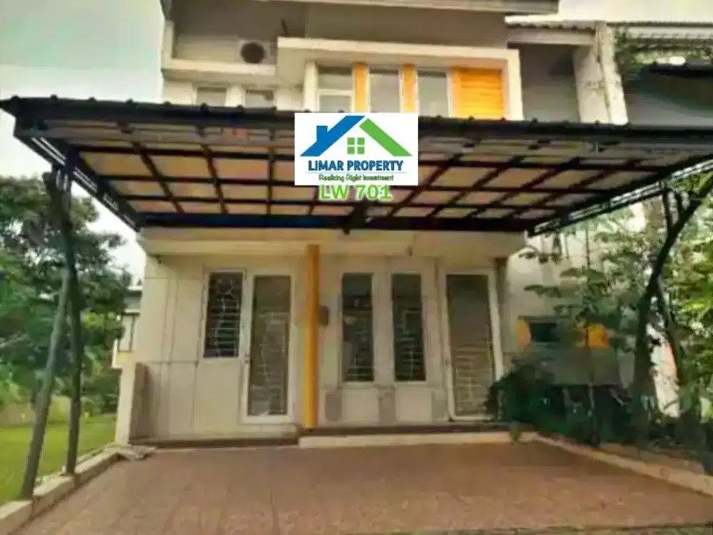 Rumah 2 Lantai Siap Huni dan Strategis di Legenda Wisata Cibubur