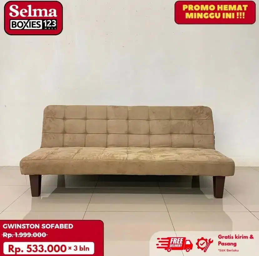 Sofabed Beludru